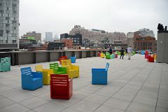 70 Sunset - Mary Heilmann 2015 On The Fifth Floor Outdoor Patio Whitney Museum Of American Art New York City